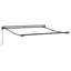 VidaXL 350cm W x 250cm D Fabric Cover Retractable Door / Window Awning