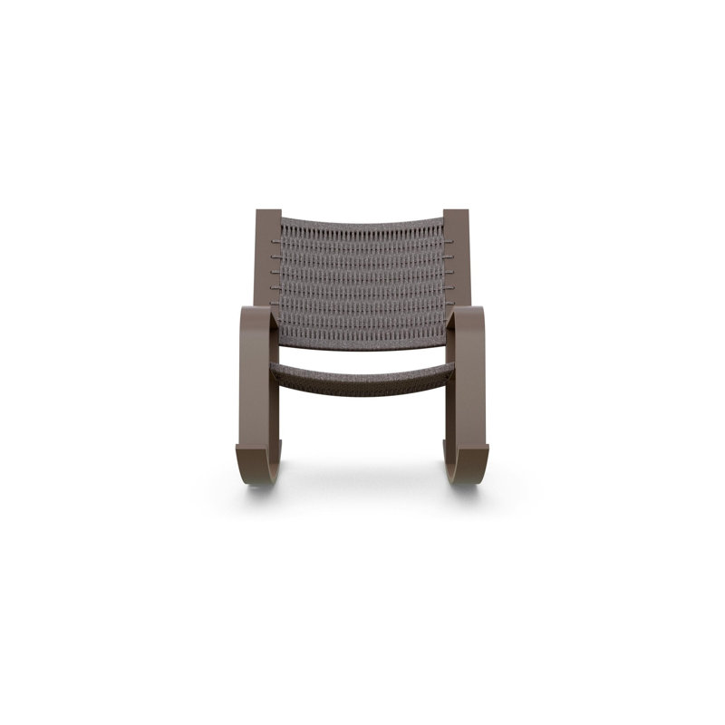 Cozumel Rocking Chair, Matte Bronze