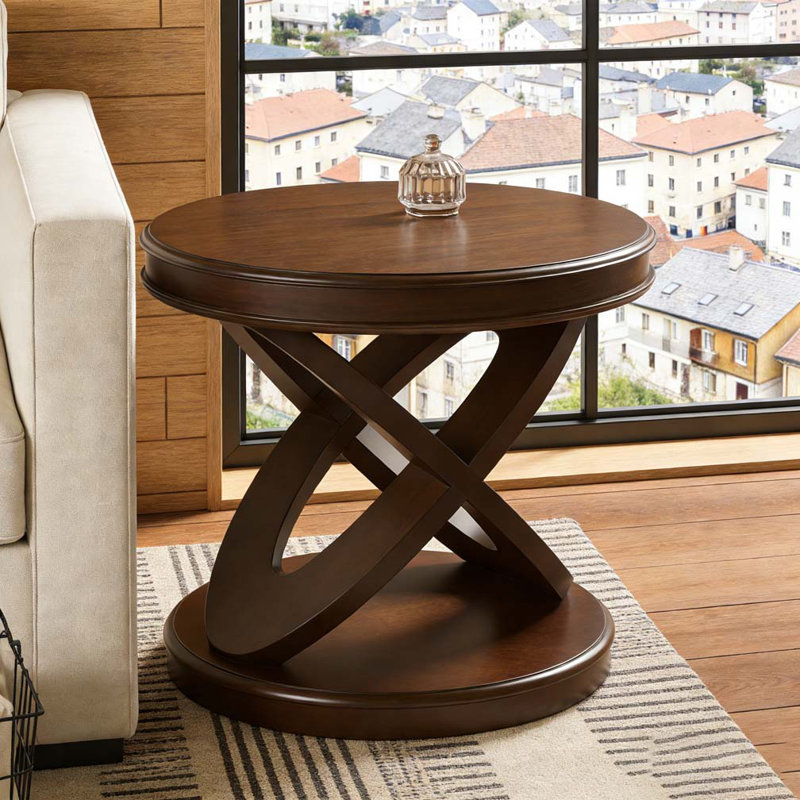 Table de bout Retro, Noyer