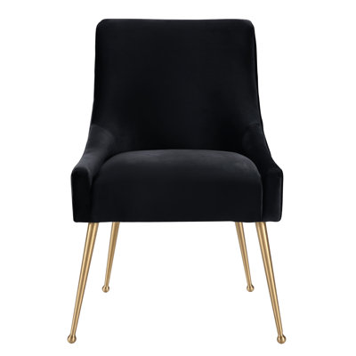 48.3cm H Velvet Upholstered Side Chair