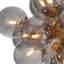 Shine Chandelier (Natural Brass with Smoke Glass)-998495968-998495969