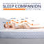 Surmatelas rafraîchissant en mousse viscoélastique gélifiée 3 po avec housse amovible-73462152