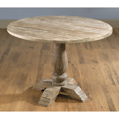 Hermelinda Solid Wood Dining Table by Ophelia & Co.