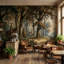 Murale forêt à cheval-923279155-923279156