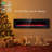 Ultra-Slim Electric Fireplace, Recessed & Wall Mounted Heater-1996336304