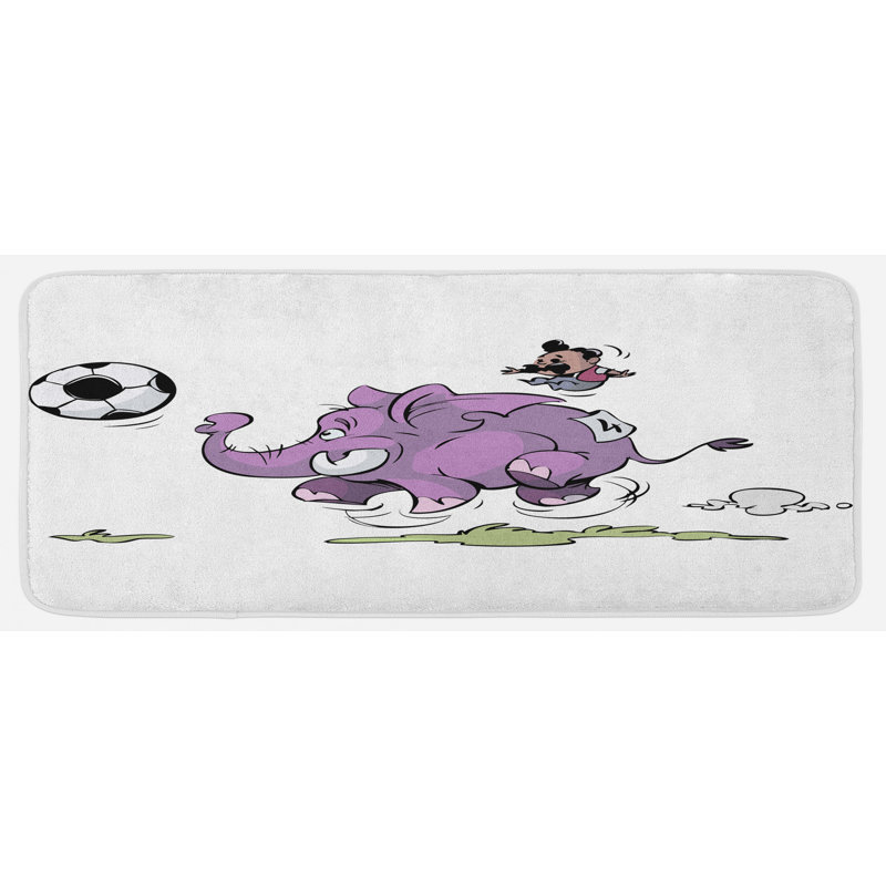 Tapis de cuisine éléphant