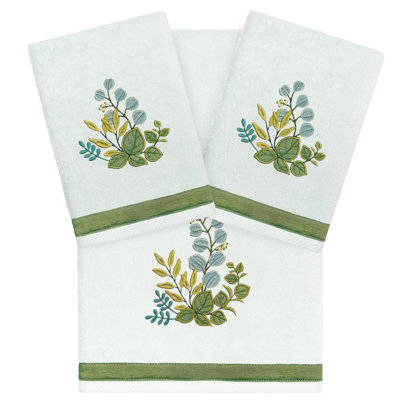 Botanica 3 Piece Turkish Cotton Towel Set