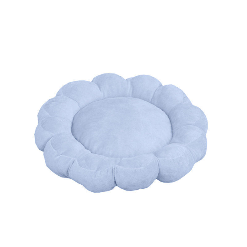 Matelas pour chien pour chien 19,7 x 19,7 po, Bleu
