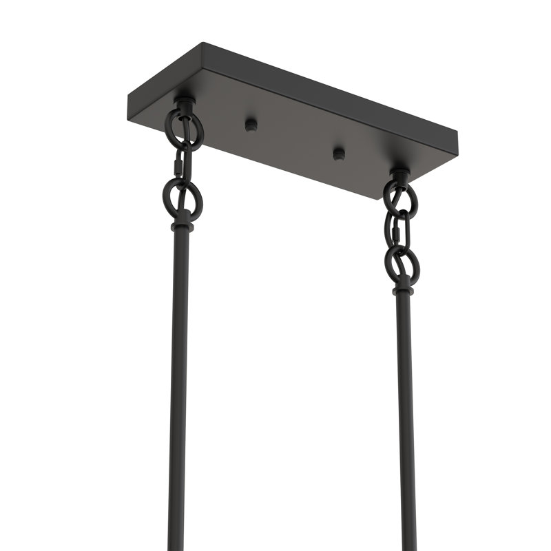 Luminaire suspendu pour îlot de cuisine 8 lumières