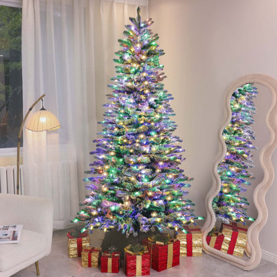 Arbre de Noël artificiel pin 7,5 pi