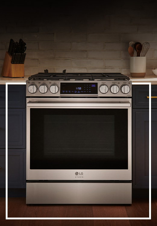 30" 6.3 cu. ft. Smart Slide-in Dual Fuel Range with Convection Oven