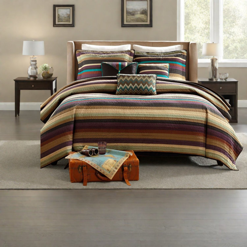 Reversible Bedding Sets, Microfiber Full Queen Rustic Farmhouse Home