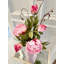Arrangement floral pivoines dans un vase