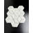 Bianco Dolomite 3D 2" x 3" Natural Stone Mosaic Wall & Floor Tile