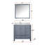 Ensemble de meuble-lavabo, robinet gauche et robinet Miroirs-231931832