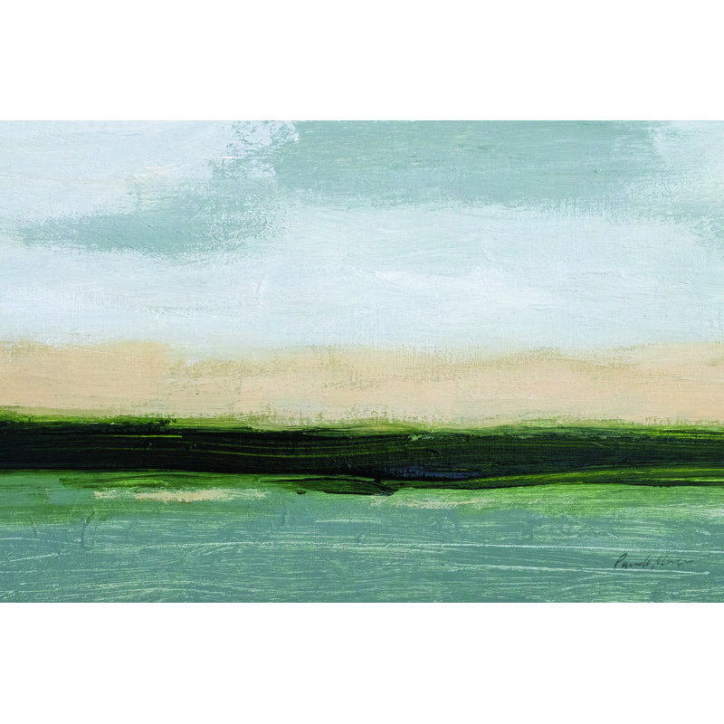 «Sea Sea» par Pamela Munger - reproduction imprimée, H 8 po x l 12 po, Toile tendue