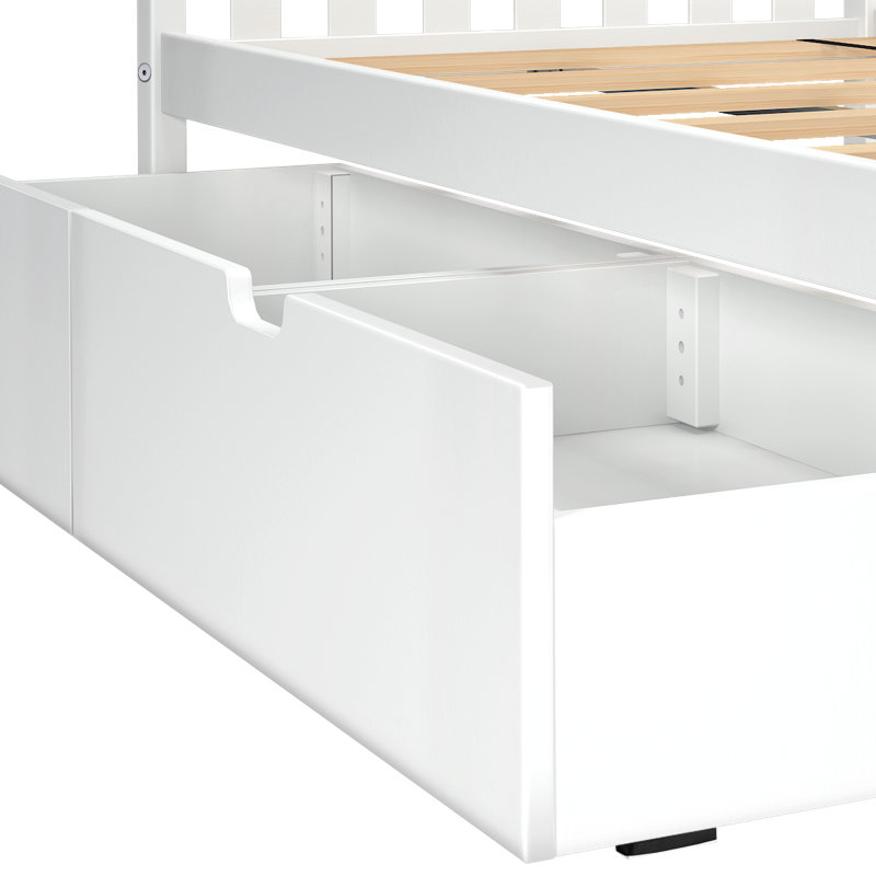 Borg Underbed Storage Drawers, White