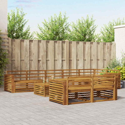 410cm Wide Patio Sectional Set