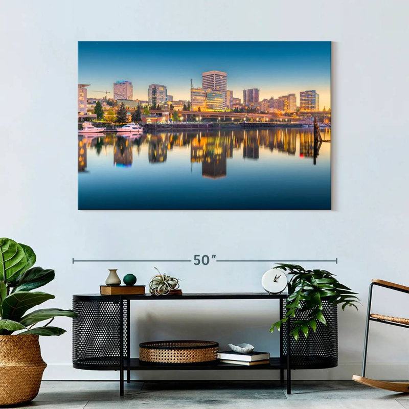 Downtown Tacoma Skyline, 32" H x 48" W