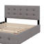 Grand lit plateforme tapissier avec 2 tiroirs et un lit gigogne-250563760