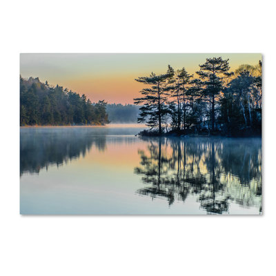 Art mural sur toile tendue - Benny Pettersson «Before People Wake», art mural pour salon, chambre à coucher ou bureau - 30 x 47