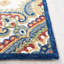 Tapis oriental en laine / coton touffeté à la main Blossom ivoire / vert-2143942959