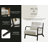 Yashira Cann Mid-century Modern Style Accent Chair With Removable Lumbar Pillow, Solid Wood Legs, White Seat-1748505785