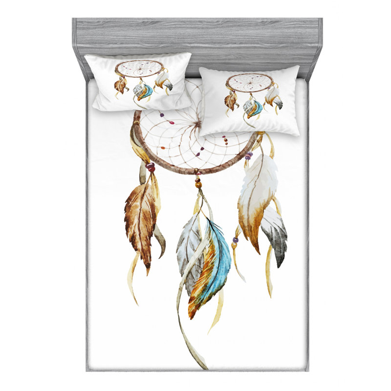 Microfiber Sheet Set, Full Sheet Set with Fitted Sheet