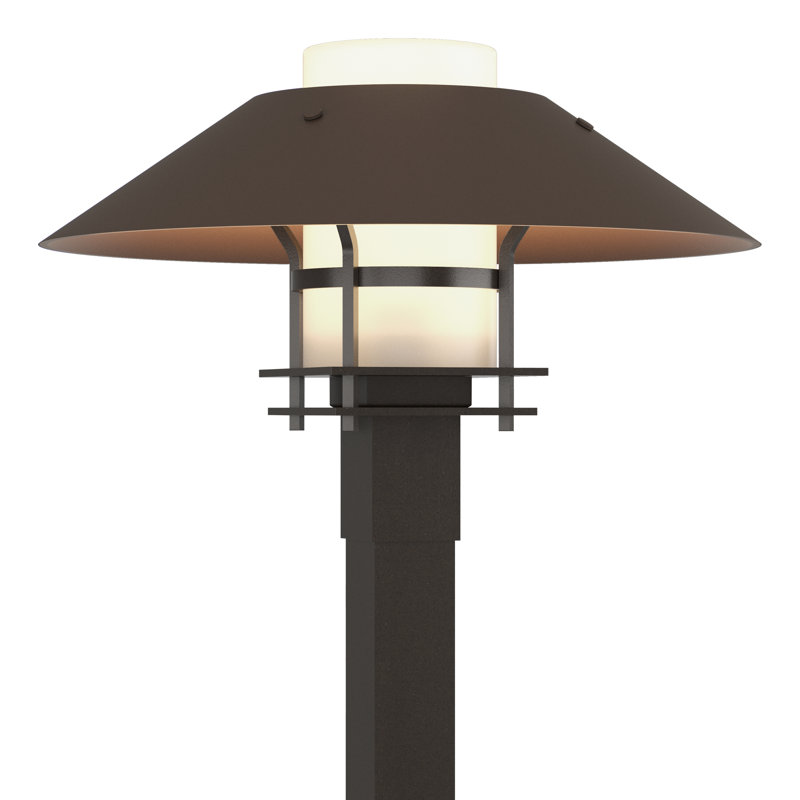 Henry 1 - Light 15.8" H Hardwired Lantern Head, Frosted, Coastal Black, White