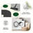 1PC Minimalist Abstract Geometric Black Arch Line & Dark Green Dot area rugs for Living Room, Soft and Comfortable, Suitable for all seasons, easy-to-maintain, machine washable Indoor floor mat, Under Table Farmhouse suitable for entryway, bedroom,-675216665