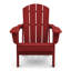 Chaise Adirondack pliable en PEHD Clitheroe-853823998