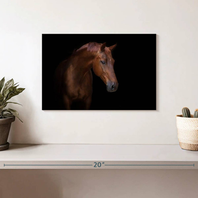 Brampt A Horse, 8" H x 12" W