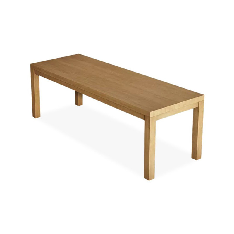 Burlywood Rectangular Solid Wood desks, 29.53" H x 62.99" W x 23.62" D