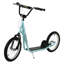 Scooters pour enfants combinant 5 ans et cadre en acier avec scooter pour enfants de 16 po et bleu foncé, acier et aluminium