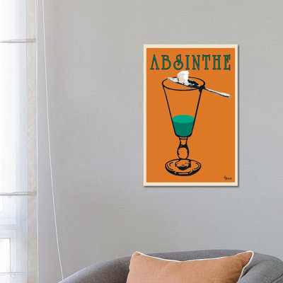 Absinthe by Lee Harlem - Wrapped Canvas Gallery-Wrapped Canvas Giclée