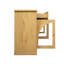 Buffet décoratif 4 portes l 60 po avec tablettes réglables-400886988