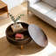 Table basse ronde avec espace de rangement-241645753-241645755