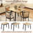 Extendable Dining Table Space-Saving Folding Kitchen Table W/Storage Compartment