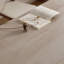 Table de salle à manger à plateau rectangulaire en marbre French Cream-123659493