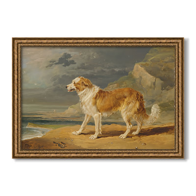 Rough-Coated Collie, 1809-James Ward-Custom Framed Canvas