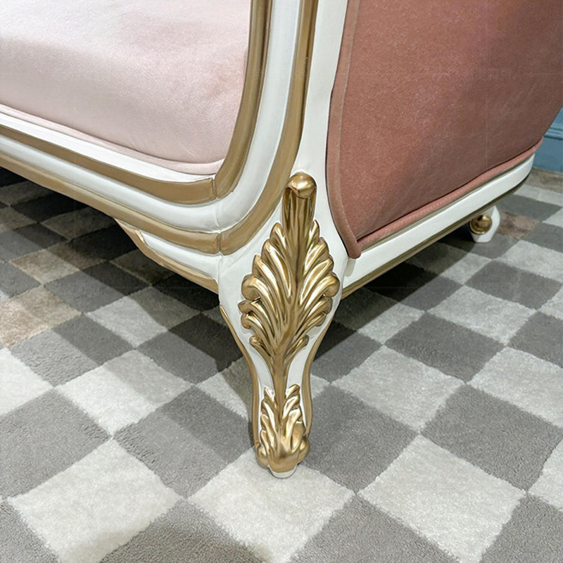 Méridienne d'intérieur classique en tissu, Right Hand Facing