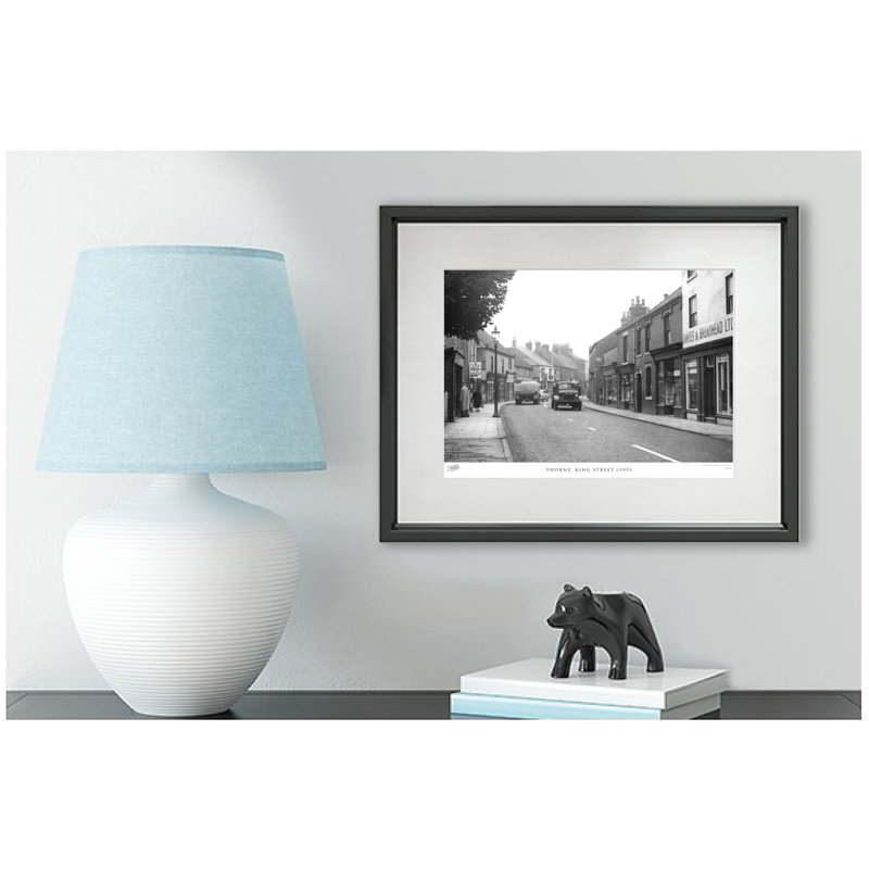 Thorne, King Street C1955 1 Piece Single Picture Frame Wall Art, 28cm H x 36cm W x 2.3cm D