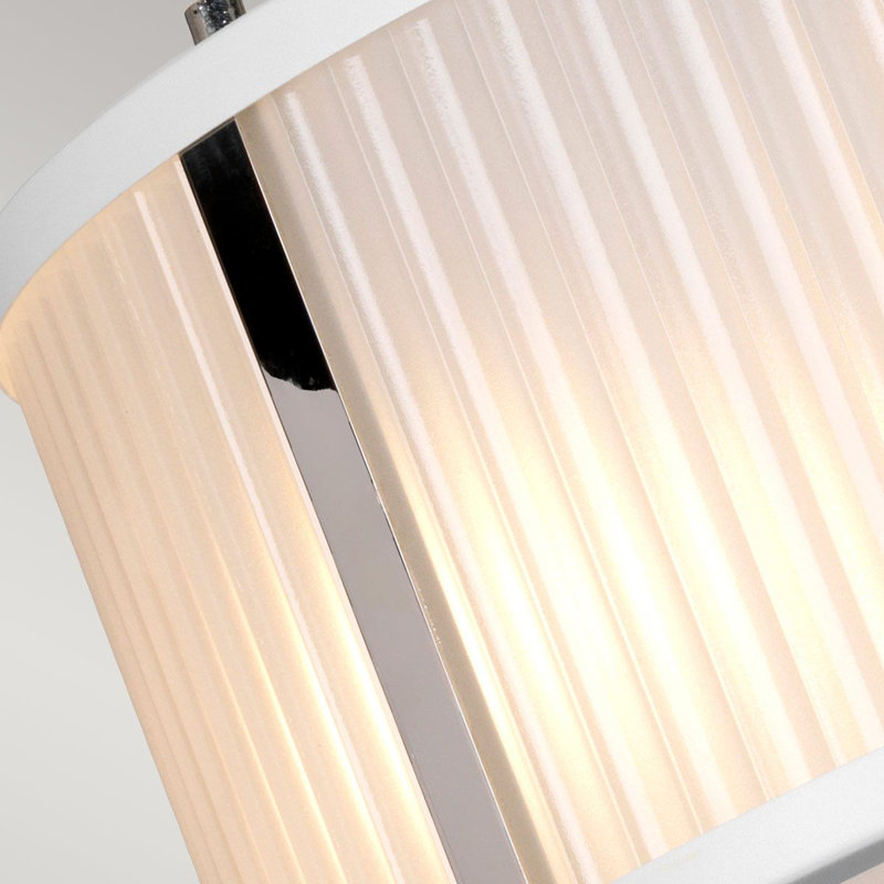 Schoonmaker 2 - Light Drum Pendant, White