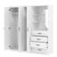 Allington 3 Door 4 Drawer Combi Fitment Wardrobe-120195069
