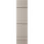 Vinyle à vie, panneaux standard à quatre planches jointes, volets Board-n-Batten, avec œillets d'installation et vis assorties (par paire)-15752680-15752687