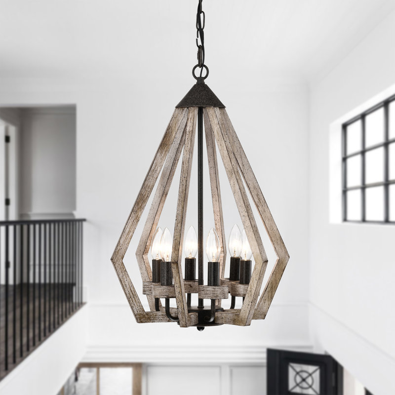 Loel 6 - Light LED Unique/Statement Pendant