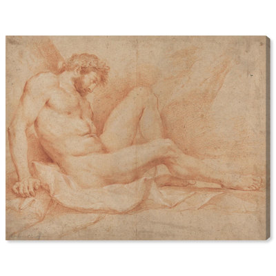 Reproduction d'art scolaire sur toile nu nu universitaire