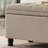 Upholstered tufted button storage bench-1504150288