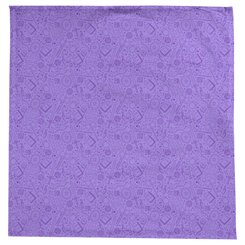 Nappe à motif rpg Leffel, Mauve