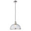 Anais 1 - Light Nickel Dome Pendant